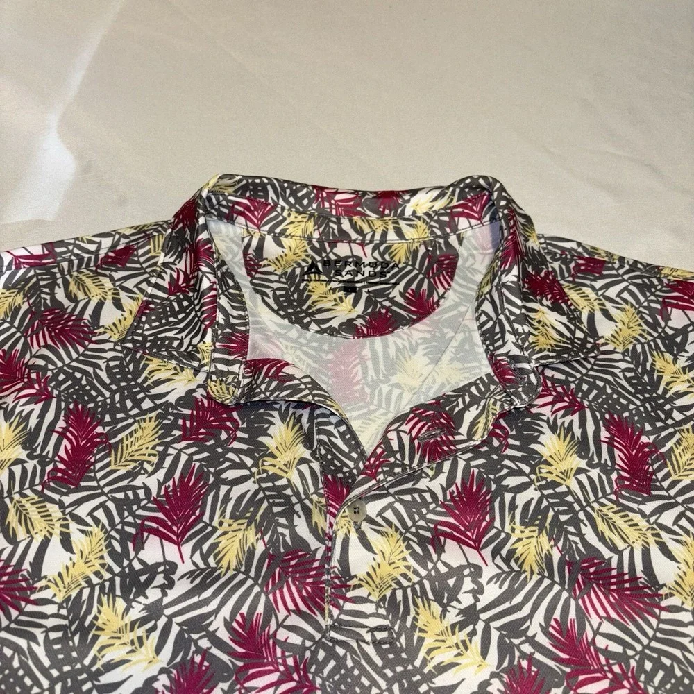 BERMUDA SANDS Golf‎ Polo Shirt Men's Size L Chandler Hills Golf Club ~ UPF 50+